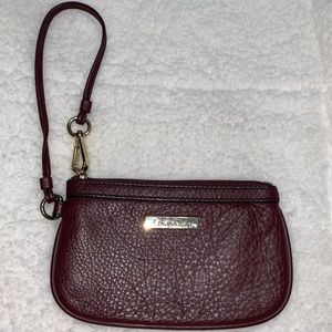 Calvin Klein Leather Wristlet